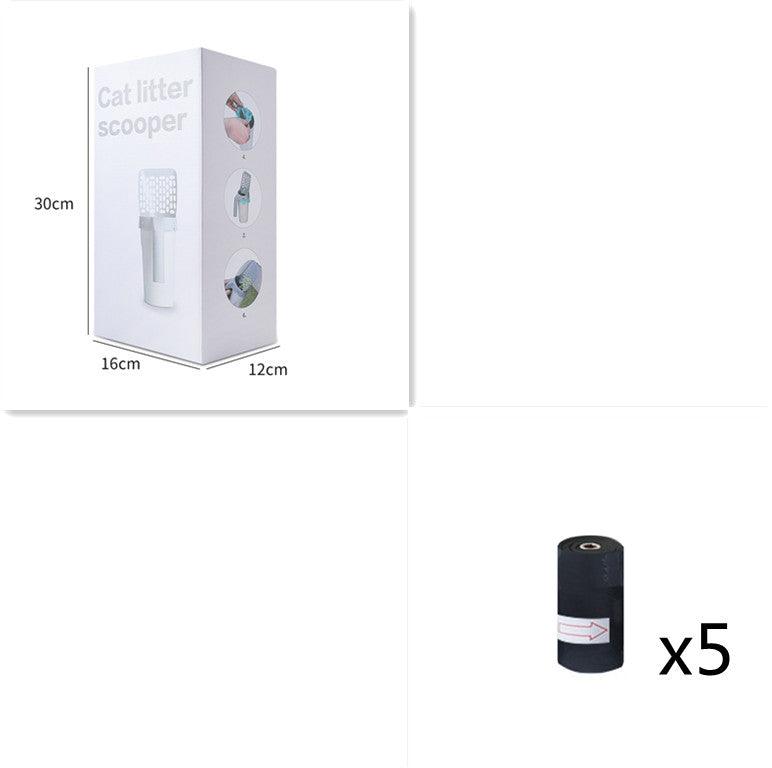 Ultimate Cat Litter Scoop With Built-In Trash Can - The Perfect Cleaning Companion