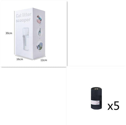 Ultimate Cat Litter Scoop With Built-In Trash Can - The Perfect Cleaning Companion