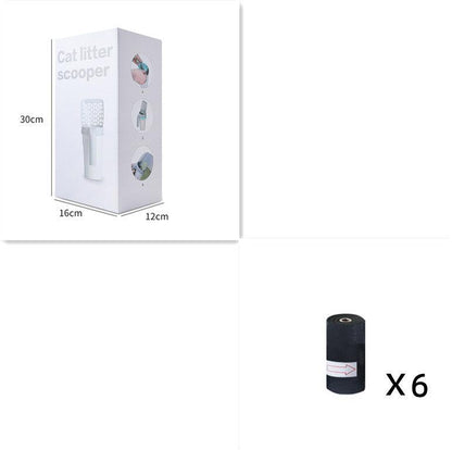 Ultimate Cat Litter Scoop With Built-In Trash Can - The Perfect Cleaning Companion