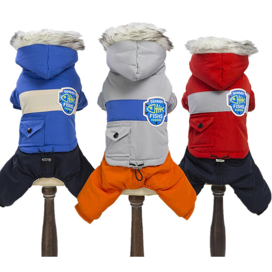 Cozypaws Winter Warmer: Stylish Snow Coat For Dogs